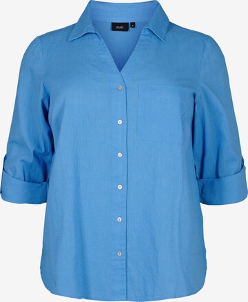 Zizzi - Blusa en azul: frente