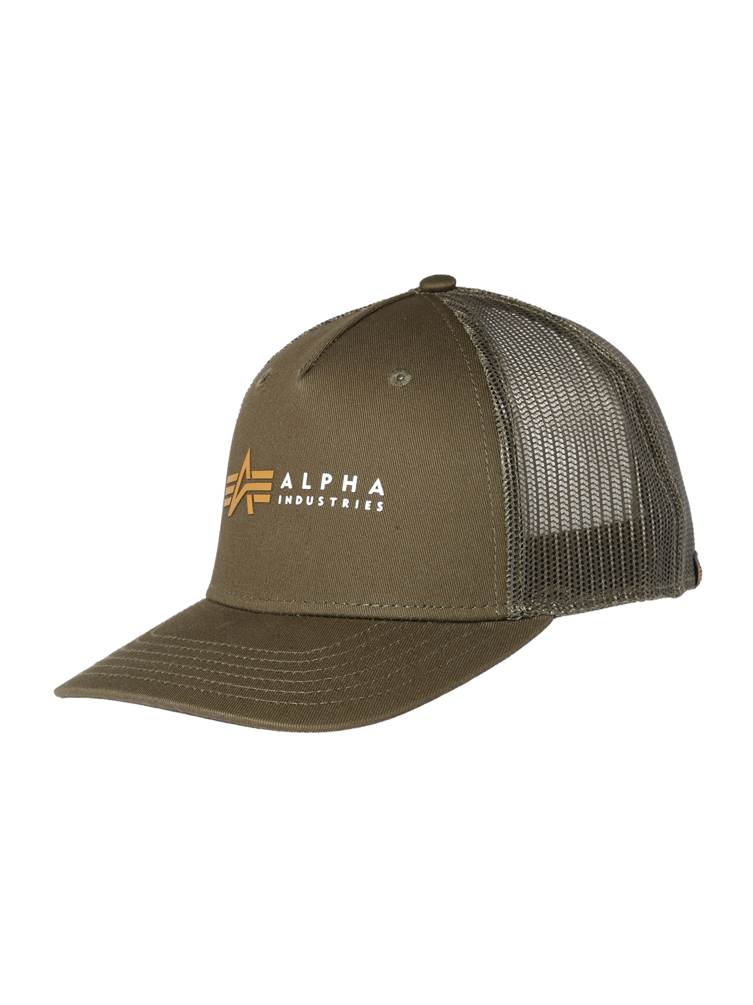 ALPHA INDUSTRIES Cap in Green: front
