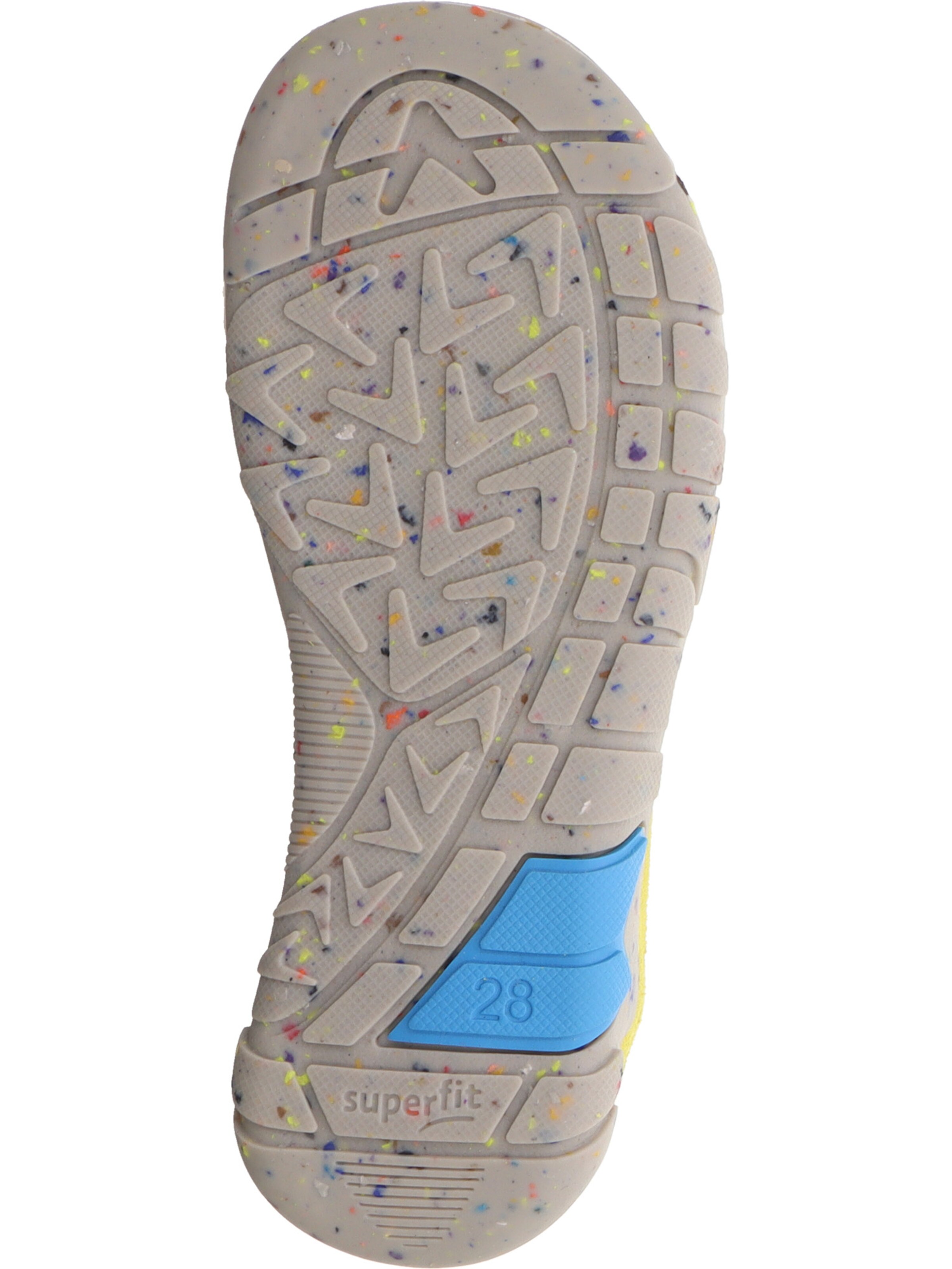 SUPERFIT Sneaker 'Trace' in Gelb