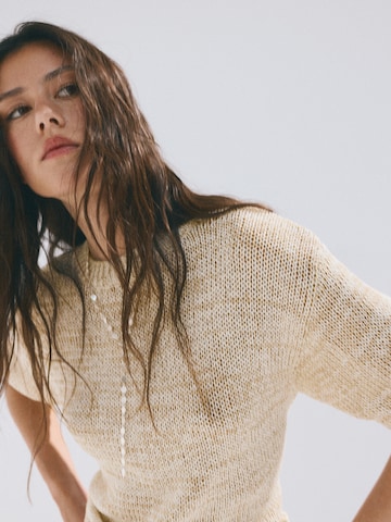 MANGO Trui 'PAQUITA' in Beige