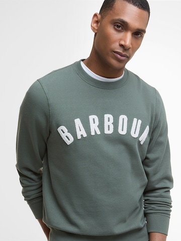 Barbour - Sweatshirt em verde