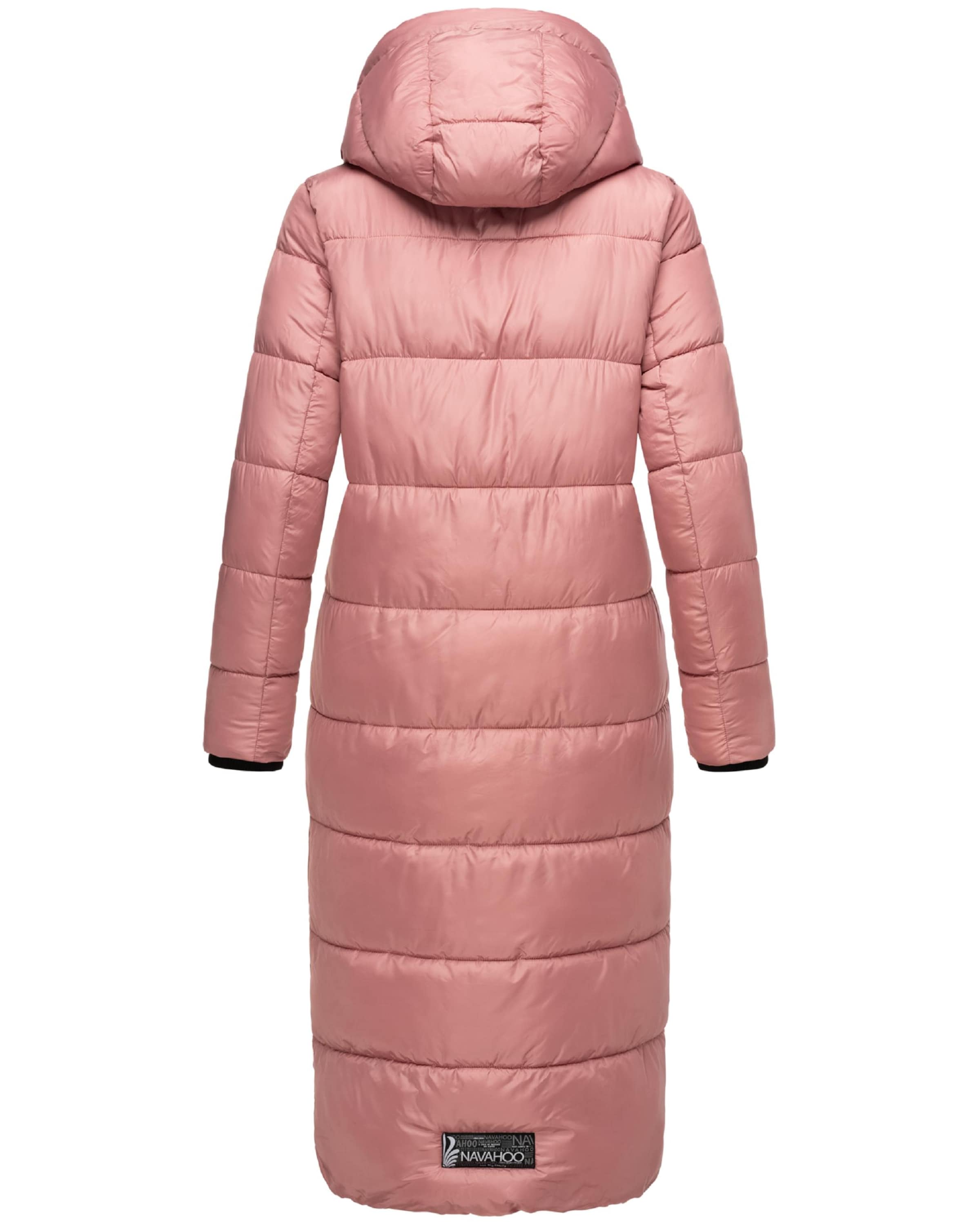 NAVAHOO Steppmantel 'Waffelchen' in Pink
