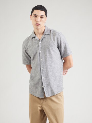 Only & Sons Средняя посадка Рубашка 'ONSCAIDEN' в Серый: спереди
