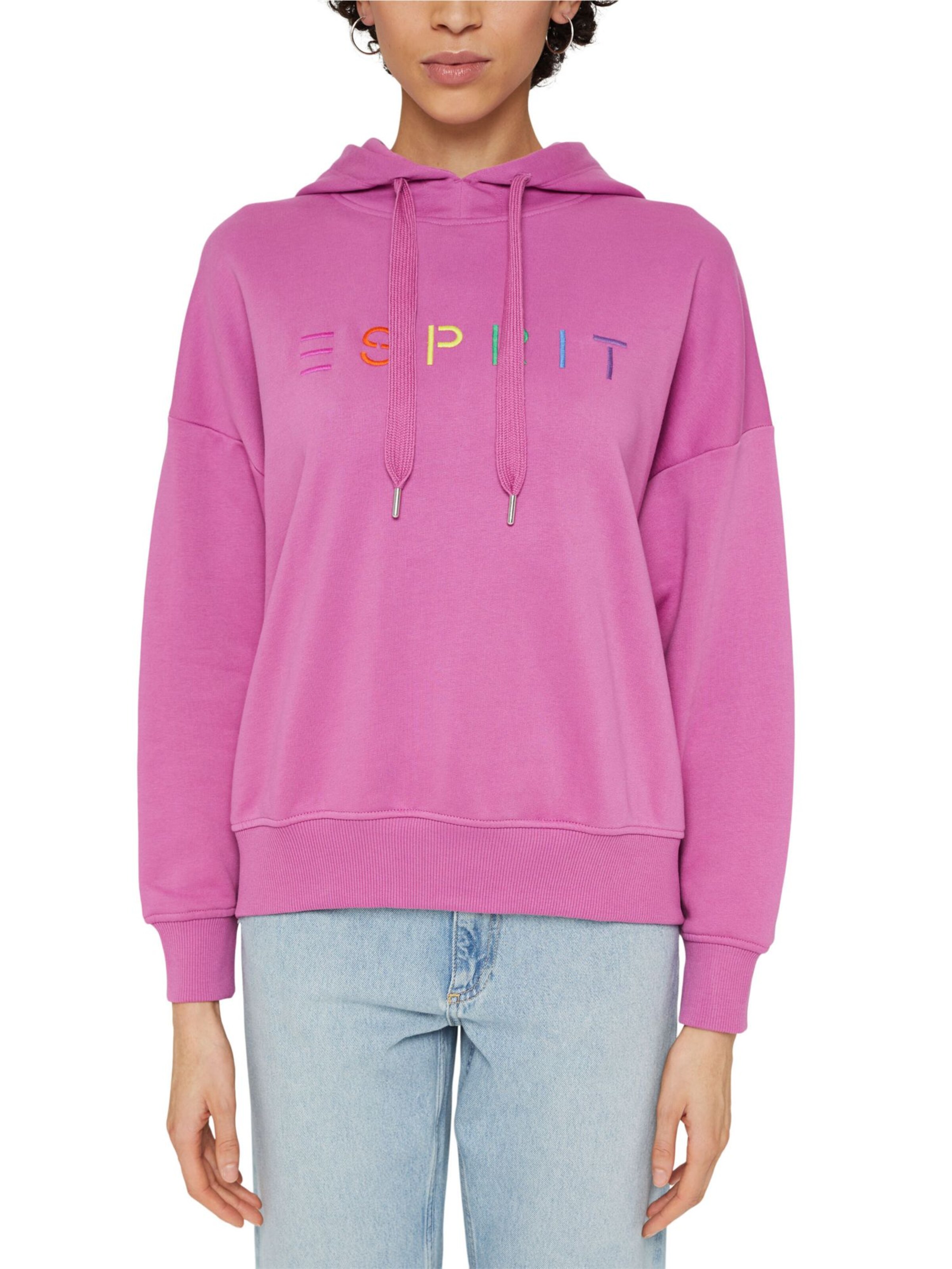 Frauen Große Größen ESPRIT Sweatshirt in Pink - YE07478