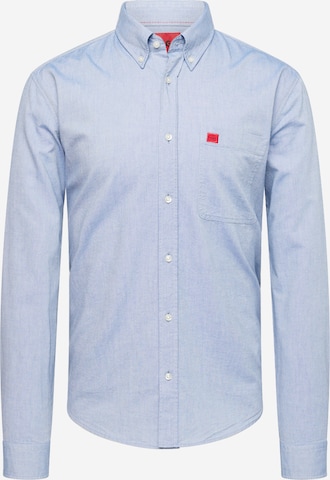 Chemise 'Evito' HUGO en bleu : devant