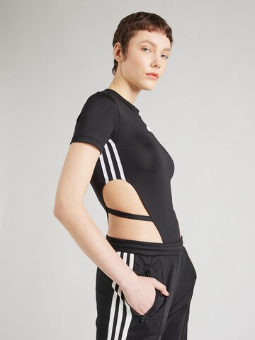 ADIDAS SPORTSWEAR Спортно боди 'Dance All-gender Bodysuit' в черно: отпред