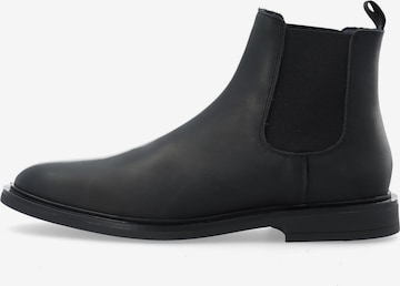 Ghete chelsea 'BIAFELIX' de la Bianco pe negru: față