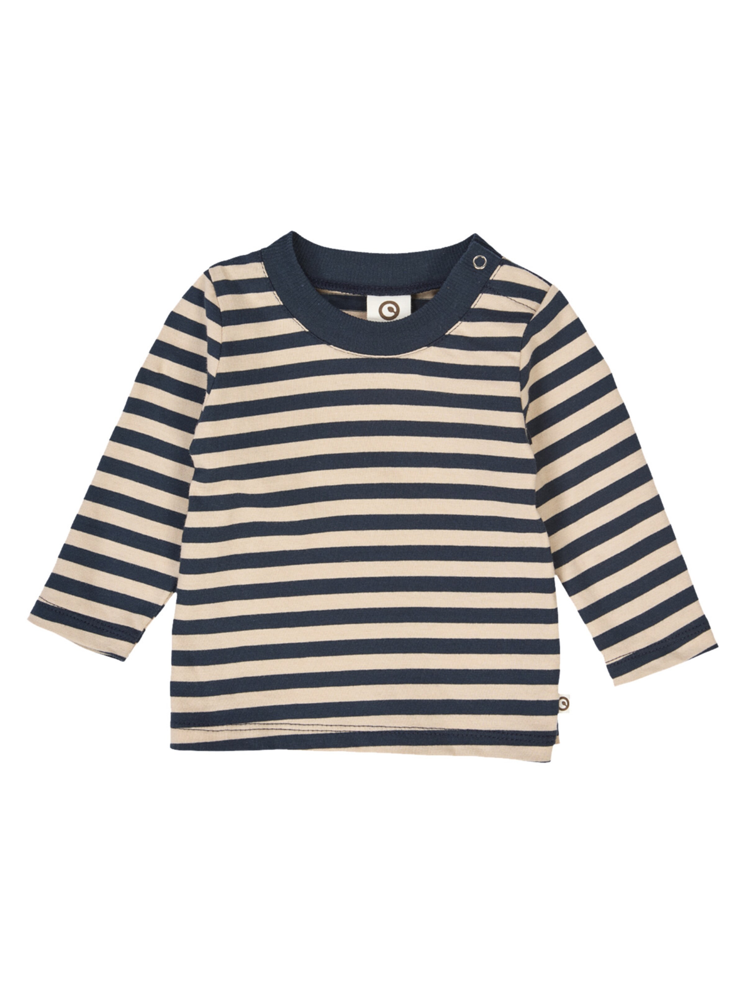 T-Shirt Müsli by GREEN COTTON en bleu : devant