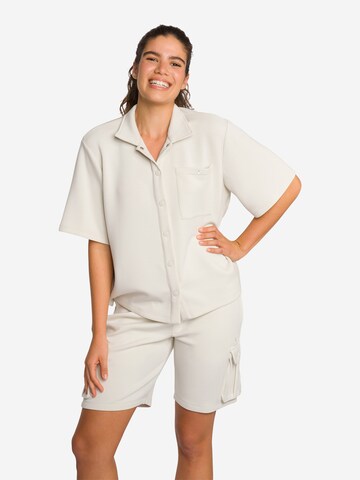 OCEANSAPART Blouse 'Cruz' in Beige