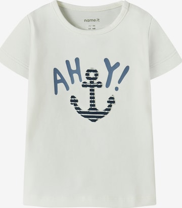 NAME IT Paita 'NBMFOLIO' värissä valkoinen: etupuoli