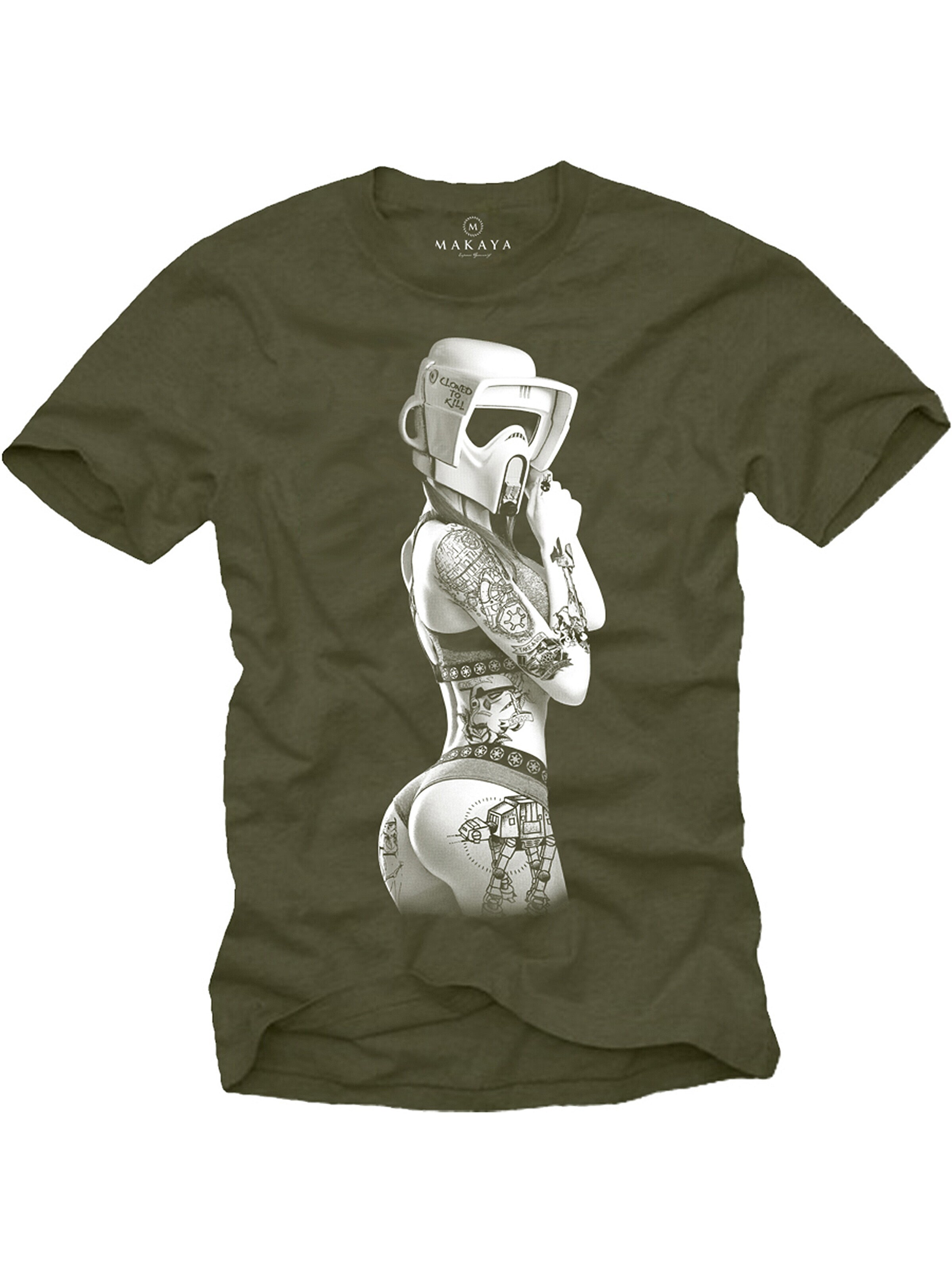 MAKAYA Shirt in Green: front