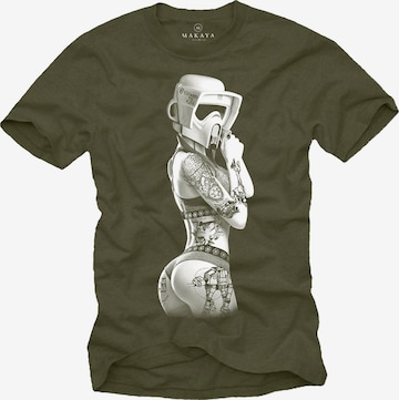 MAKAYA Shirt in Green: front