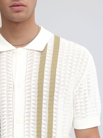Casual Friday - Ajuste confortable Camisa ' CFHolla ' en beige