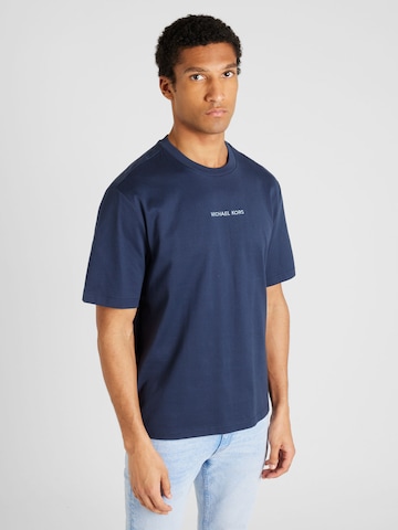 Michael Kors T-shirt 'VICTORY' i blå: framsida