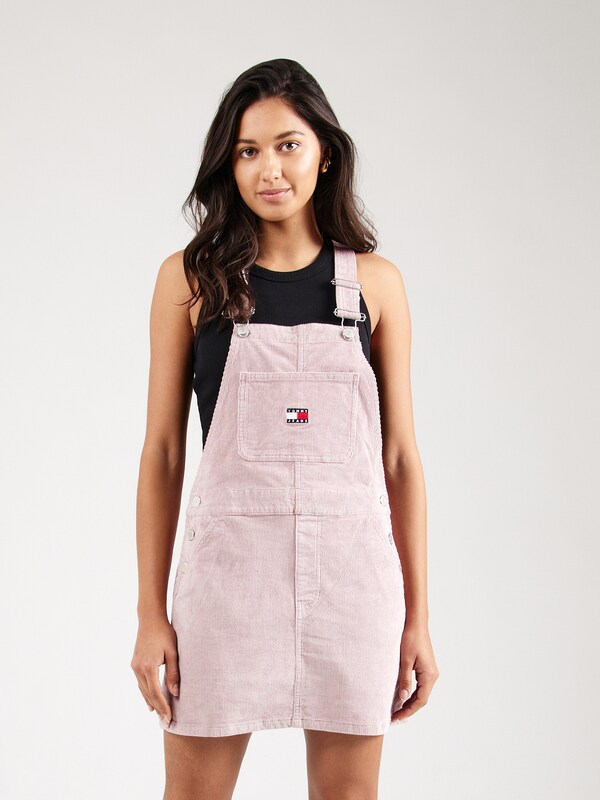 Tommy Jeans Overall Skirt in Lilac