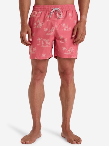 Shorts de bain 'Vacay 16' BILLABONG en rose : devant