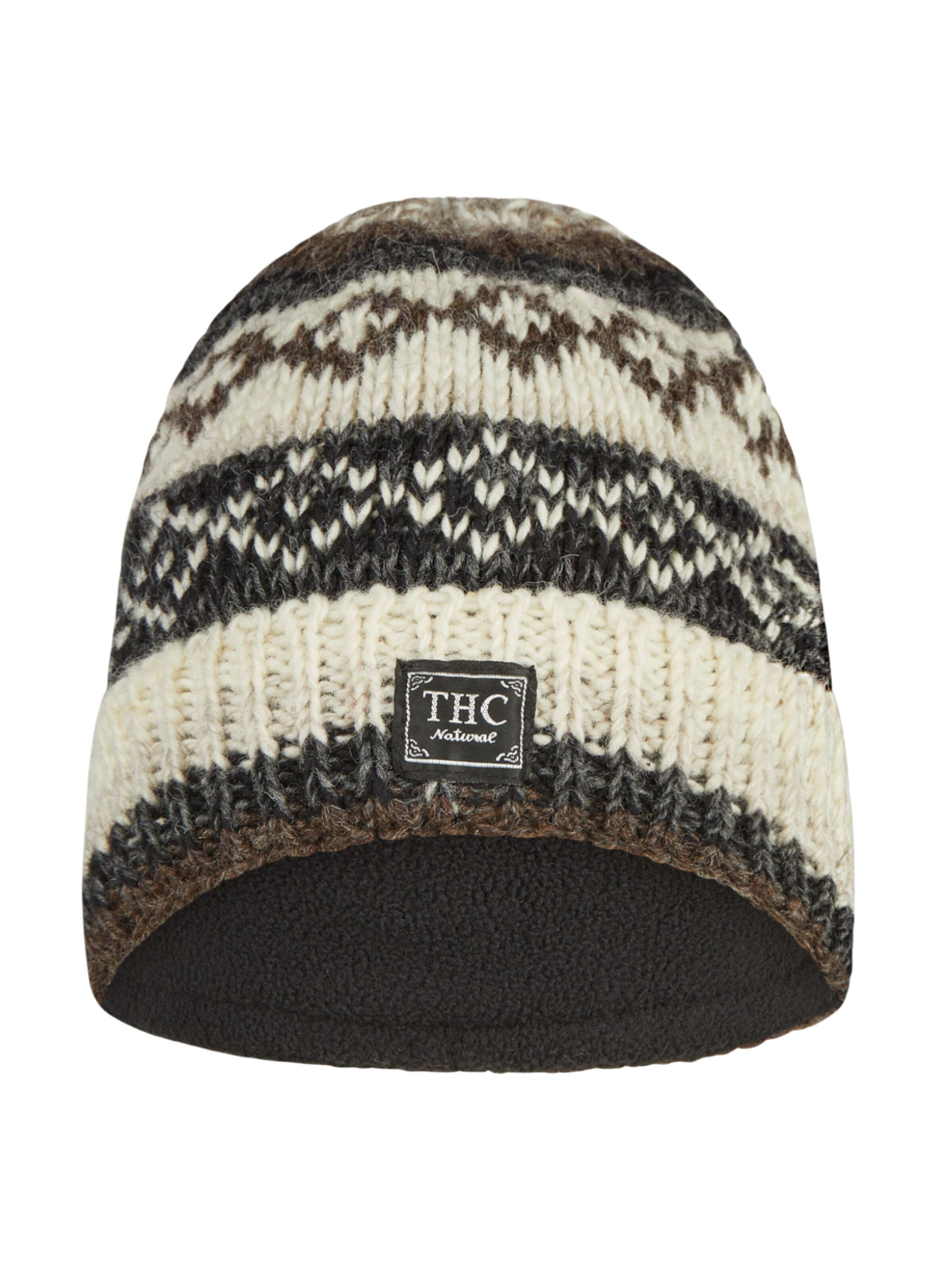 THC Natural Line Mütze '888'‌‌‌‌‌‌‌ in Beige: Vorderseite