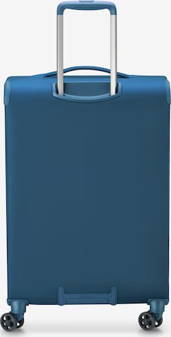 Delsey Paris 4-Rollen Trolley in Blau