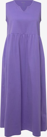 Robe Ulla Popken en violet : devant