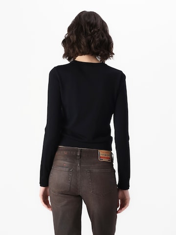 DIESEL Пуловер 'ALINESA' в черно
