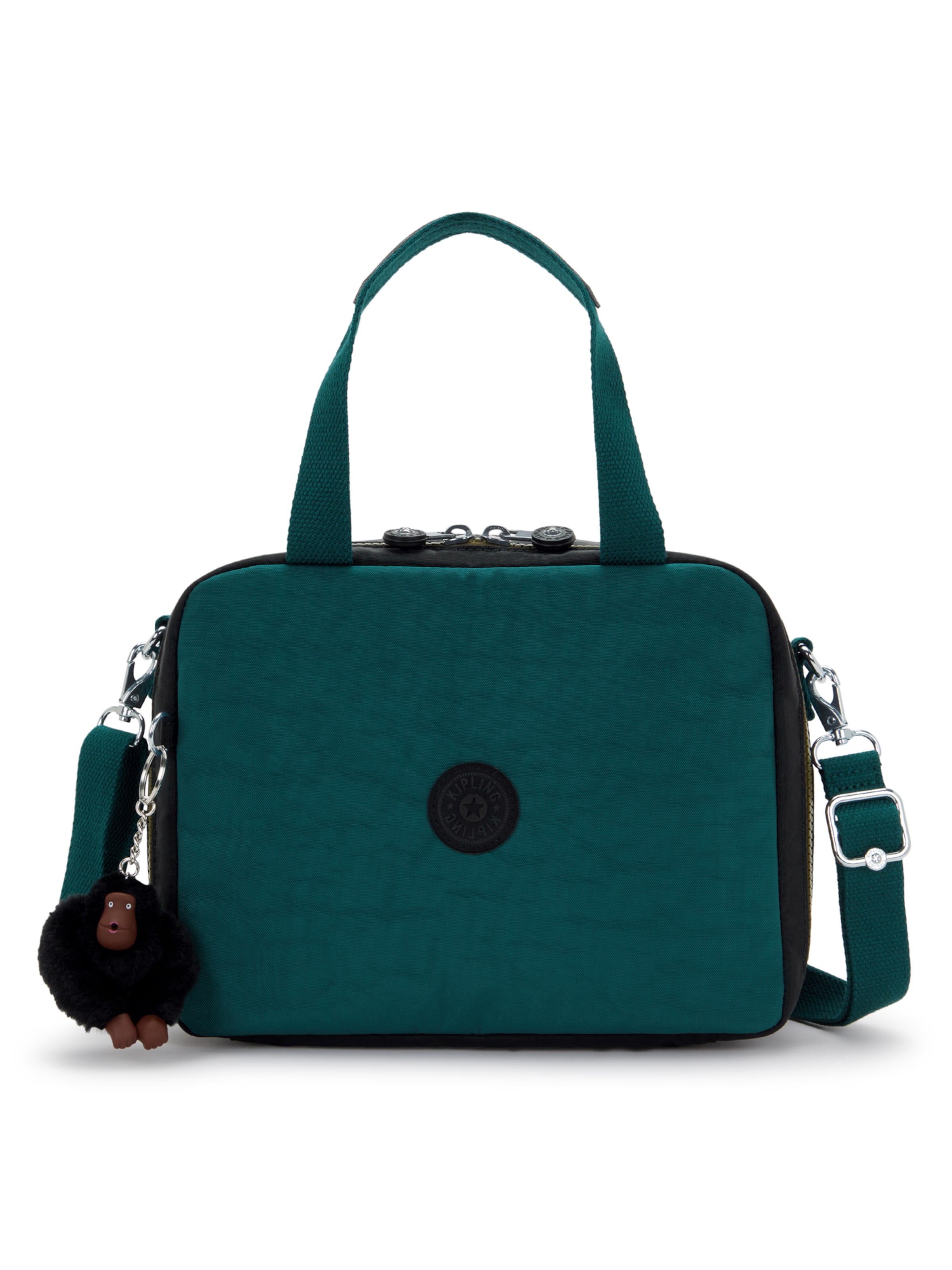 KIPLING - Bolsa para cámara 'MIYO' en verde: frente