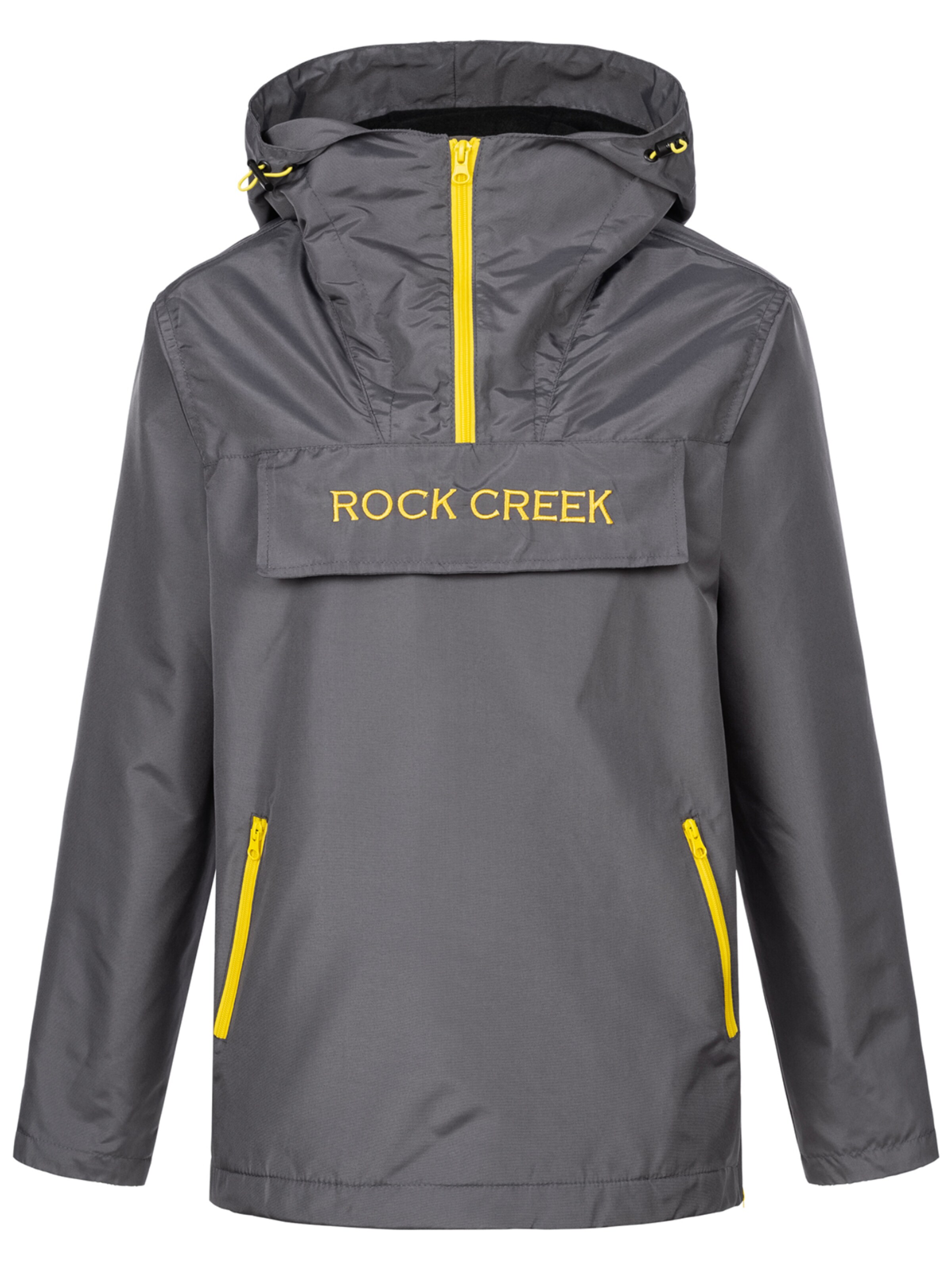 Rock Creek Jacke in gelb / dunkelgrau, Produktansicht