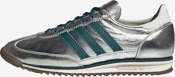 Baskets basses 'SL 72' ADIDAS ORIGINALS en argent : devant