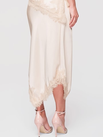 Ombre Skirt in Beige