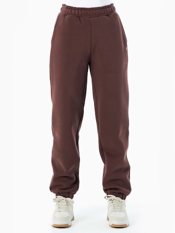 Organication Tapered Pants in Red: front
