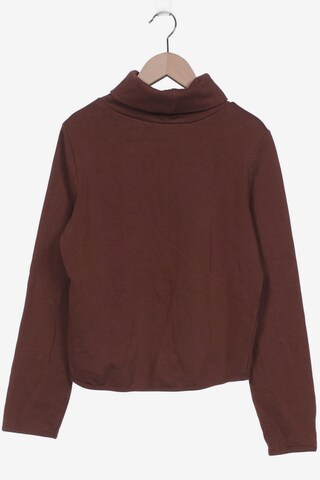 ONLY Sweatshirt & Zip-Up Hoodie in XS in Brown