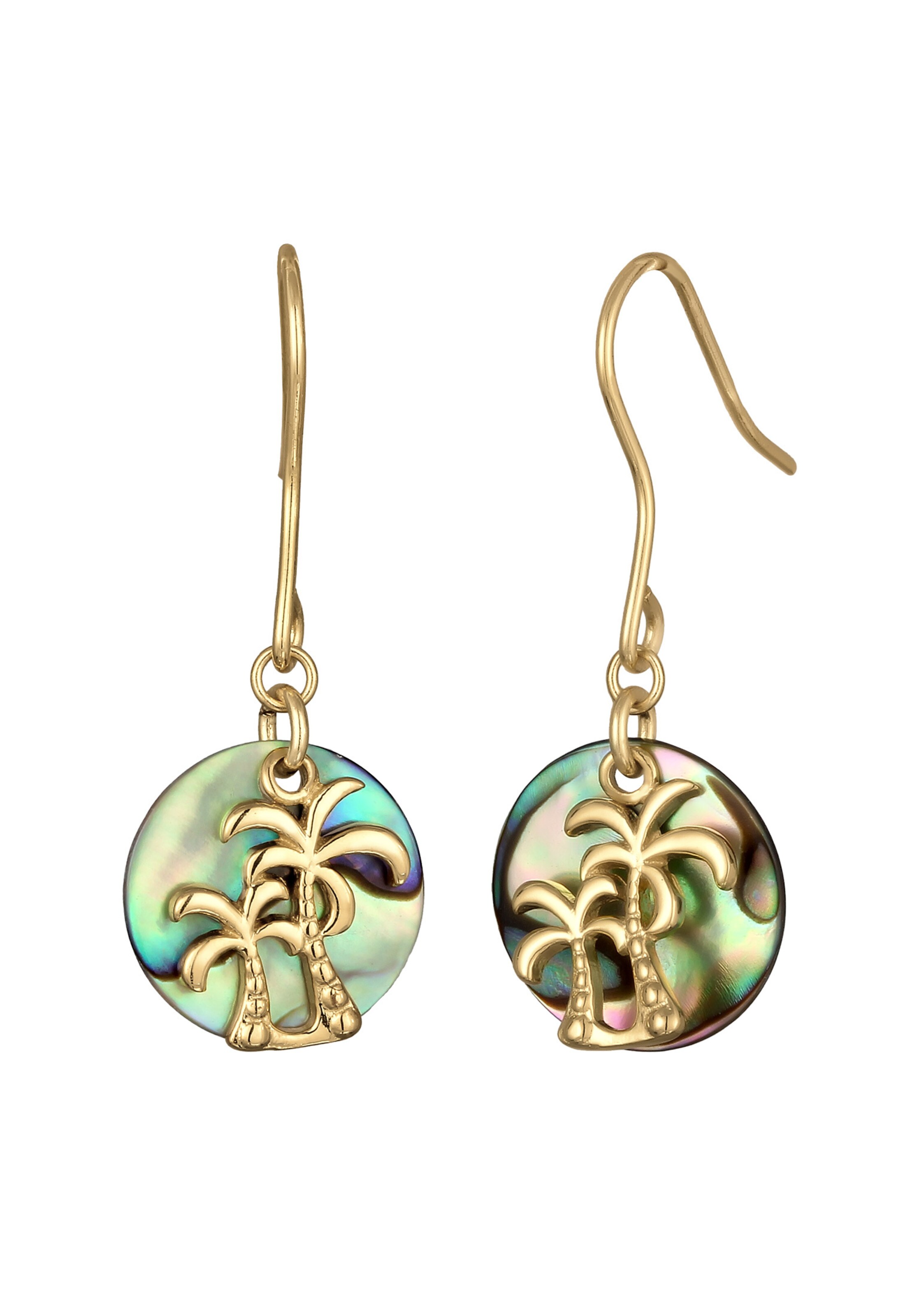 ELLI Oorbellen in Goud: voorkant