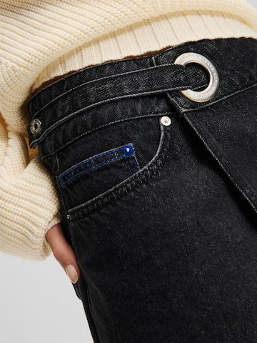 Gonna ' Eyelet ' di KARL LAGERFELD JEANS in nero