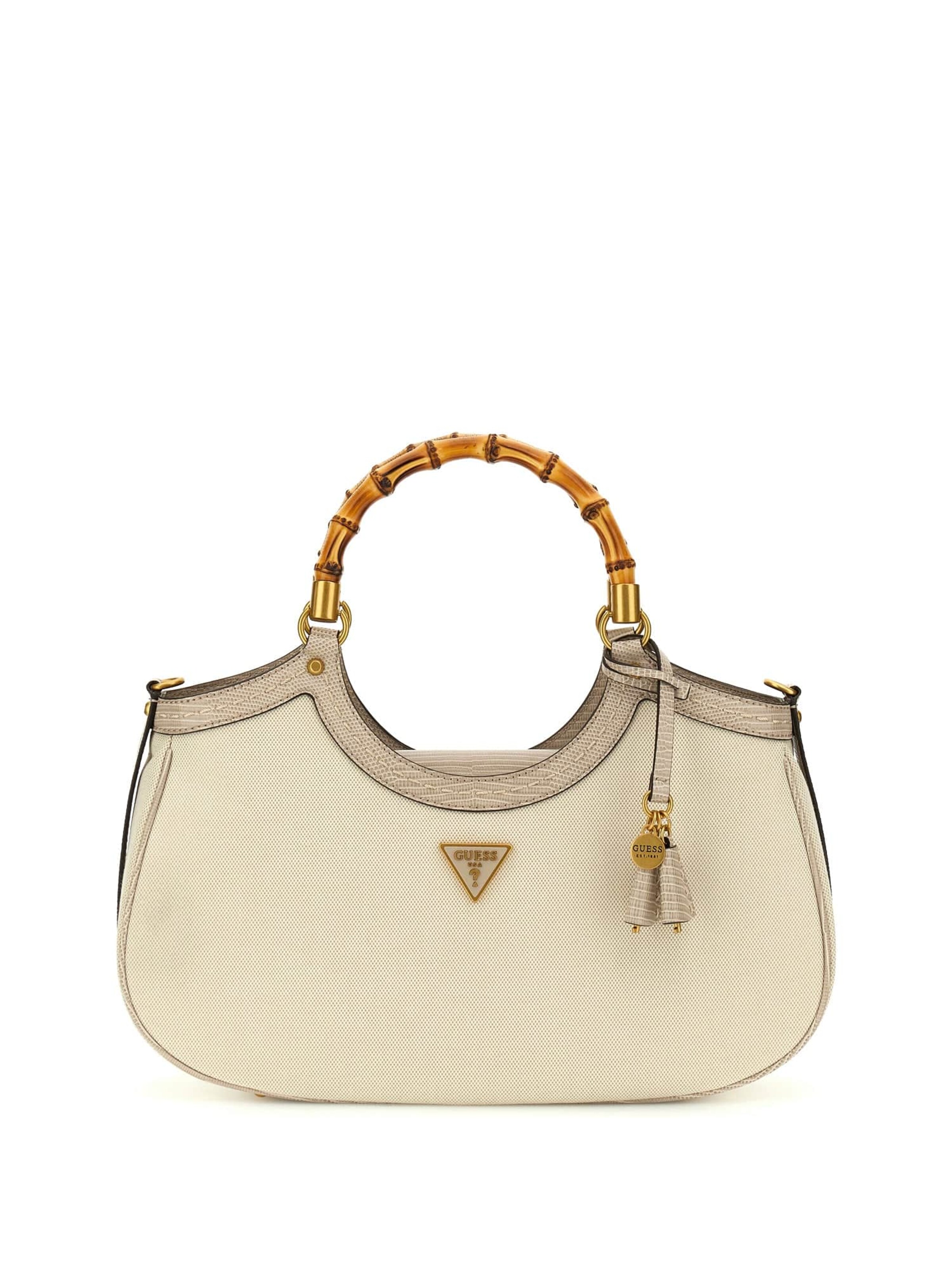 GUESS Handtasche in Beige: Vorderseite