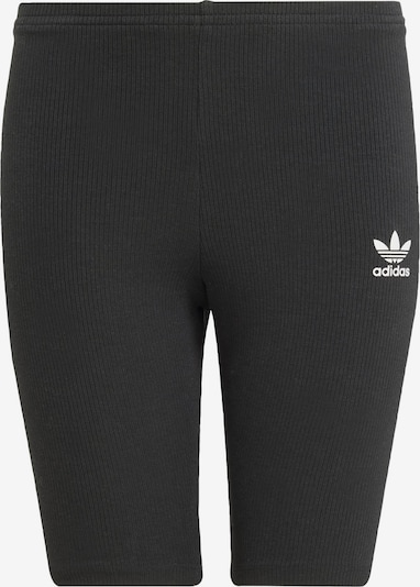 Tamprės 'Ribbed Cycling' iš ADIDAS ORIGINALS, spalva – juoda / balta, Prekių apžvalga