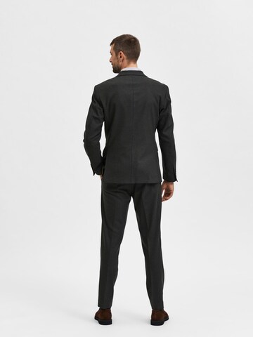 SELECTED HOMME Slim fit Kavaj 'Adrian' i grå