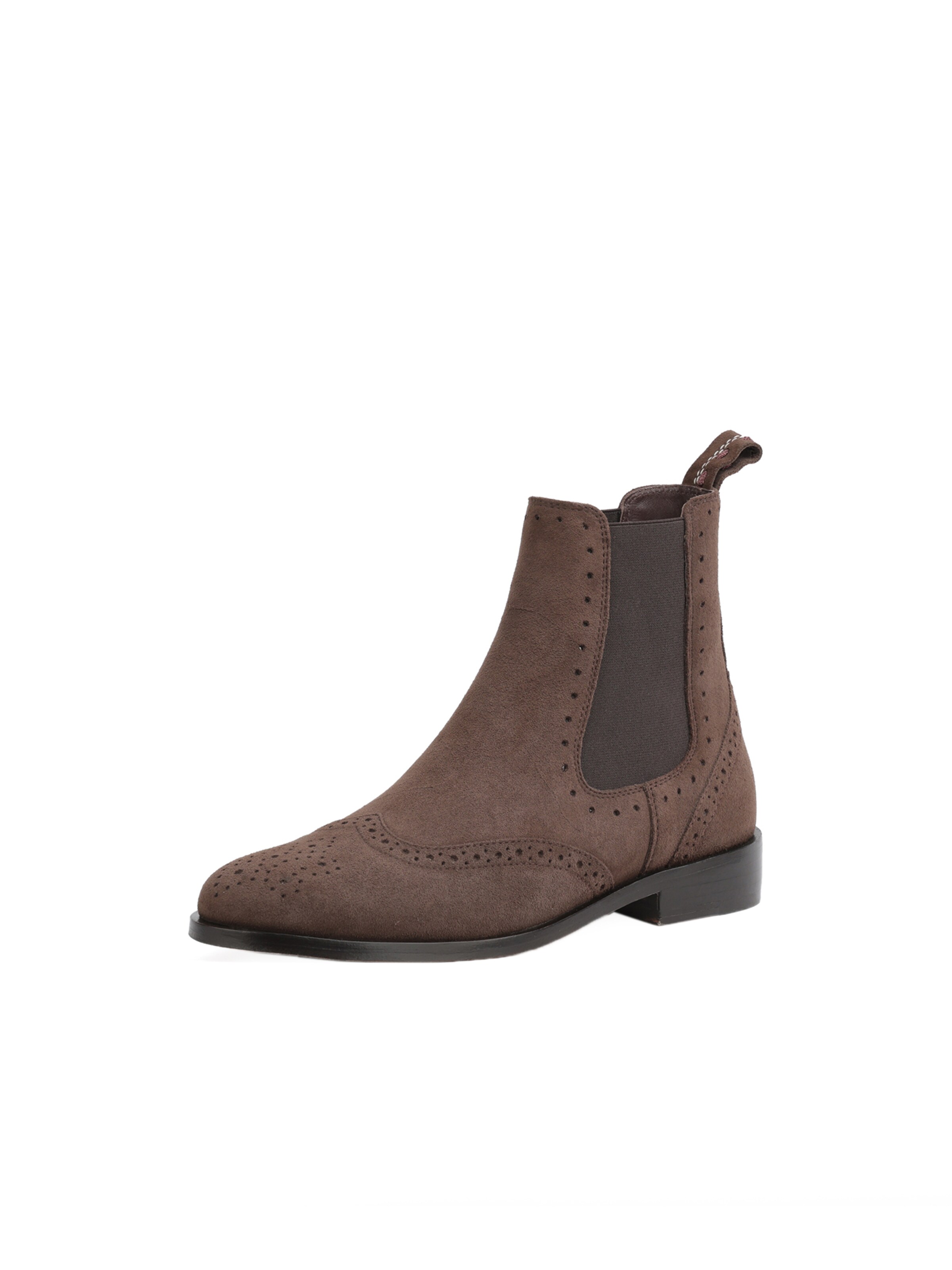Crickit Chelsea boots ' HELEN ' in Bruin: voorkant
