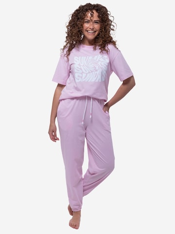 Mey Pyjama 'Solid Love' in Pink