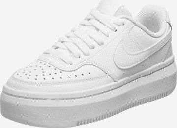 Nike Sportswear Sneakers laag 'Court Vision Alta' in Wit: voorkant