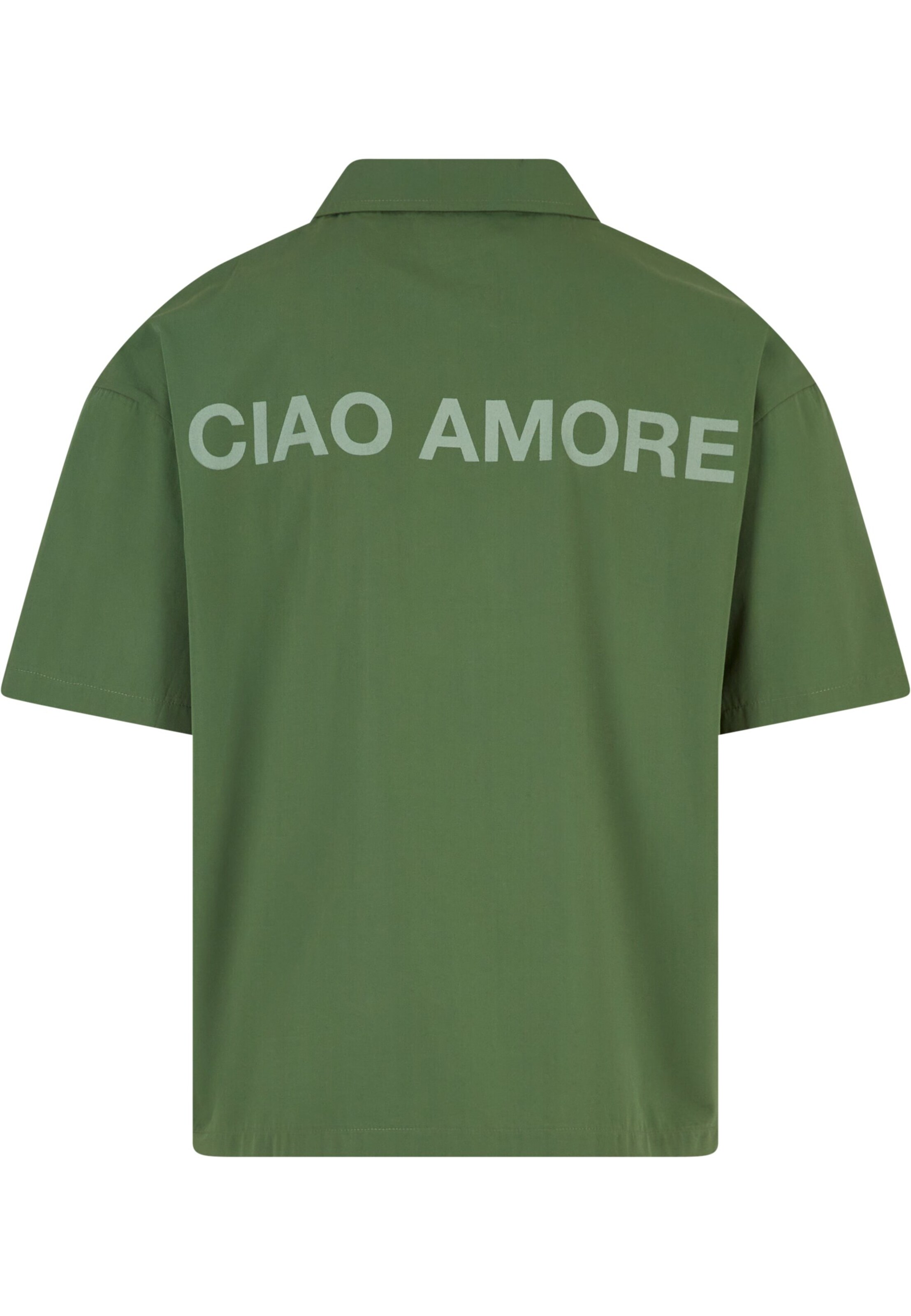 Prohibited Comfort Fit Paita 'Ciao Amore' värissä vihreä