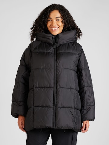 ONLY Carmakoma Winter Jacket 'ASTA' in Black: front