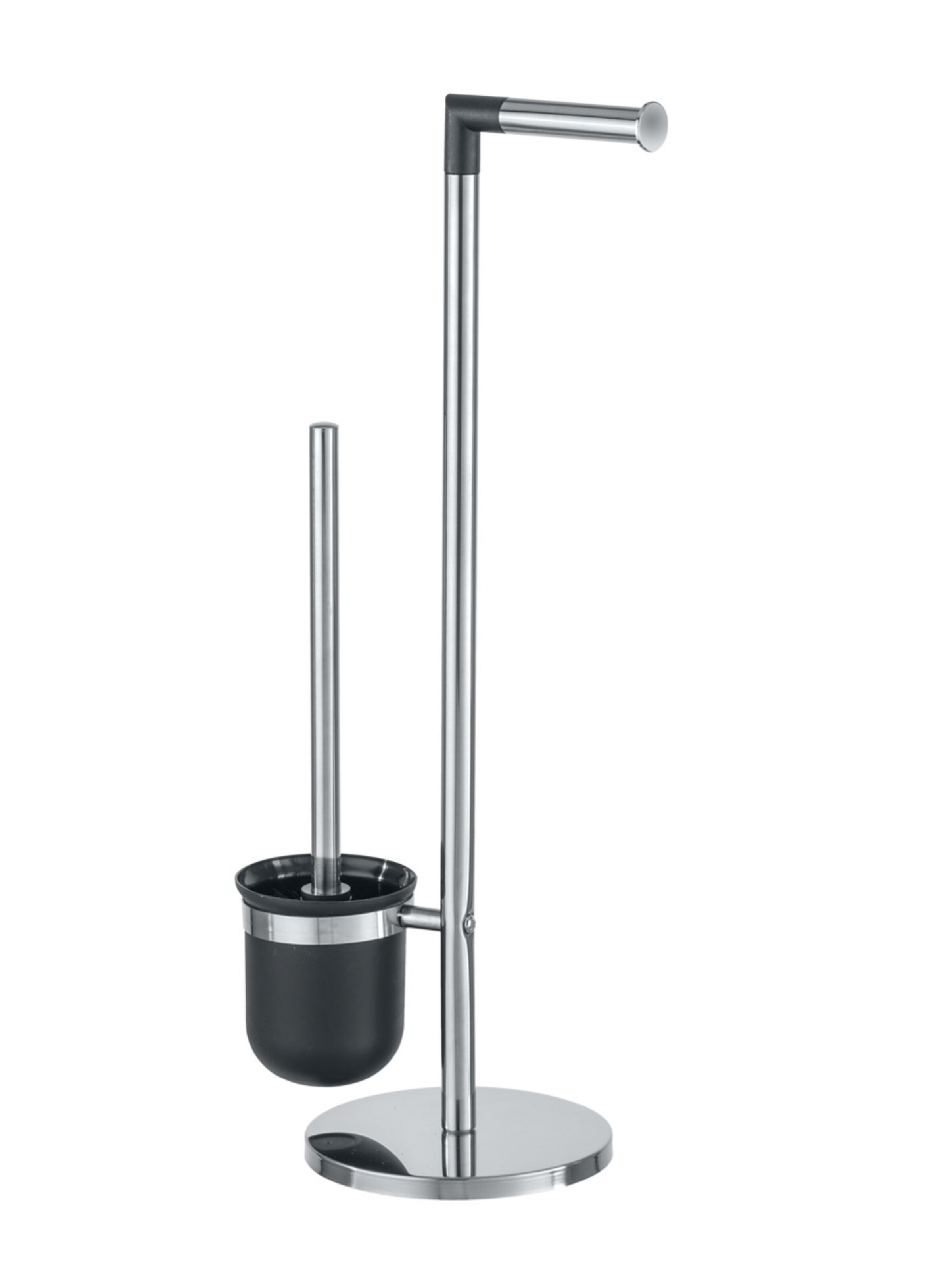 Wenko WC-Garnitur 'Parus' in Silber