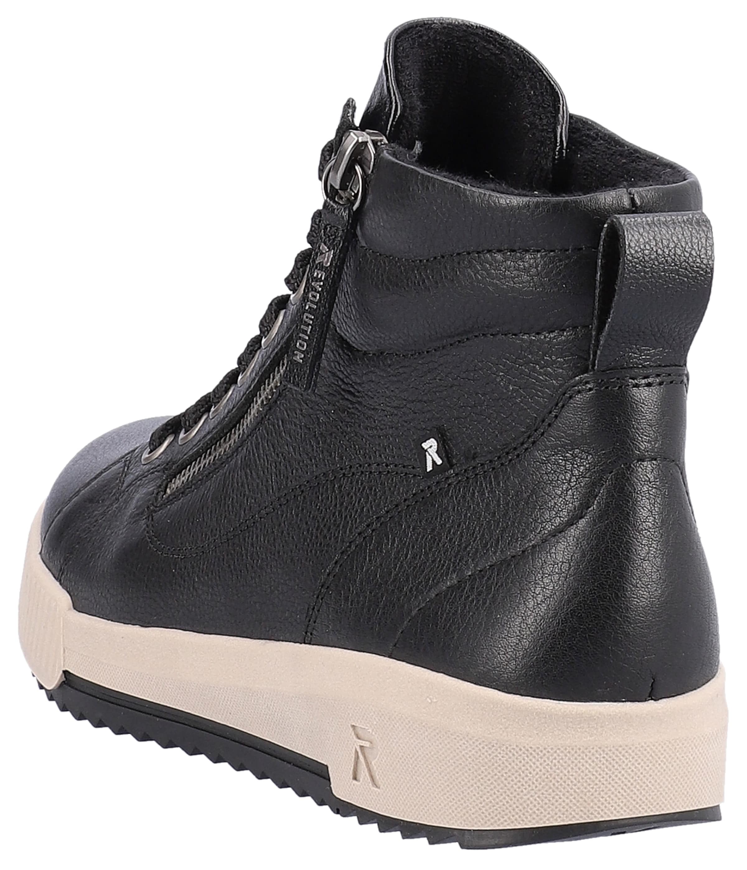 juoda Rieker Sport Sportbačiai su auliuku