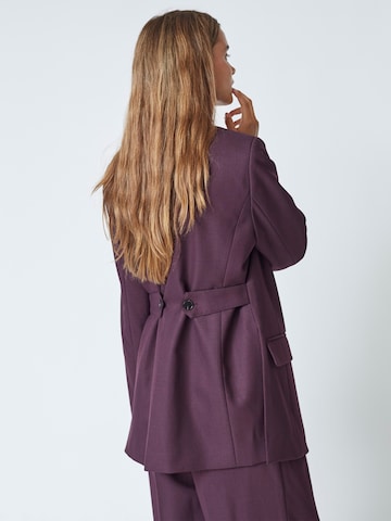 Blazer 'Almira' co'couture en violet