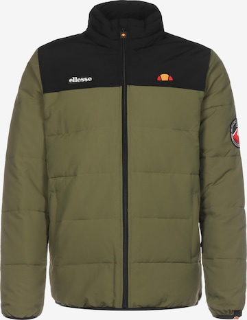 ELLESSE Winterjas in Groen: voorkant