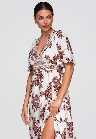 Robe d’été Ombre en marron