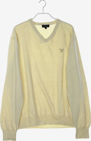 GANT Baumwoll-Pullover L in Beige: predná strana