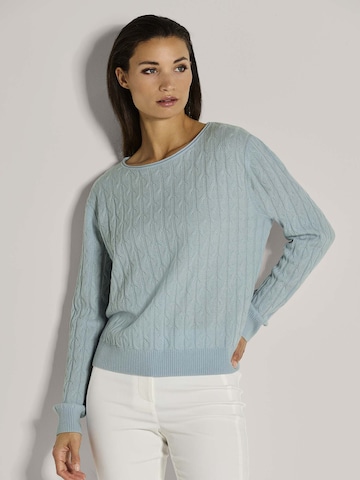 Pull-over MADELEINE en bleu : devant