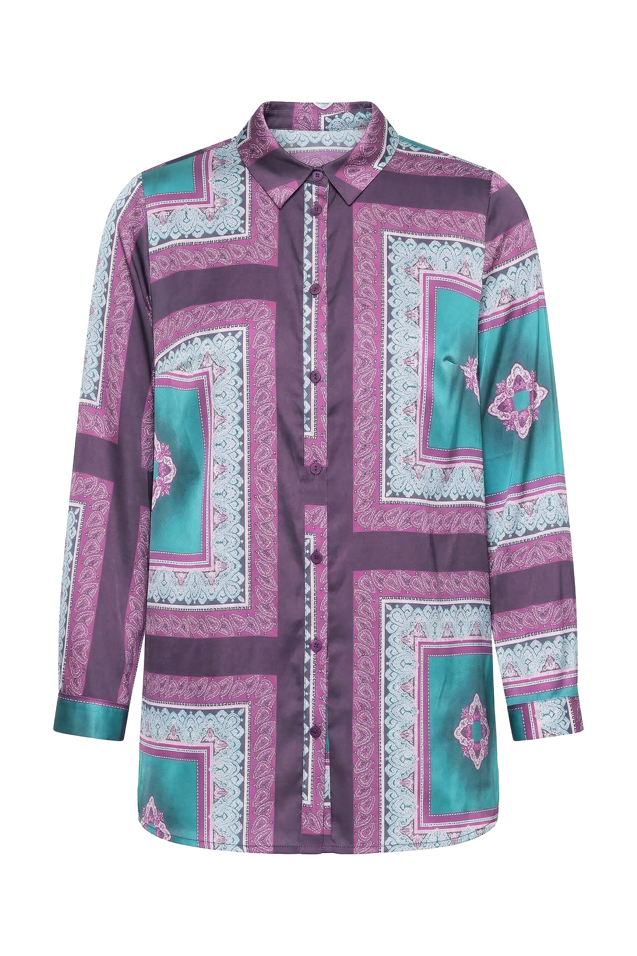 Studio Untold Blouse in Mixed colours: front