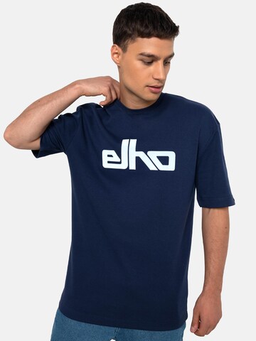 elho T-Shirt 'Innsbruck 89' in Blau: predná strana