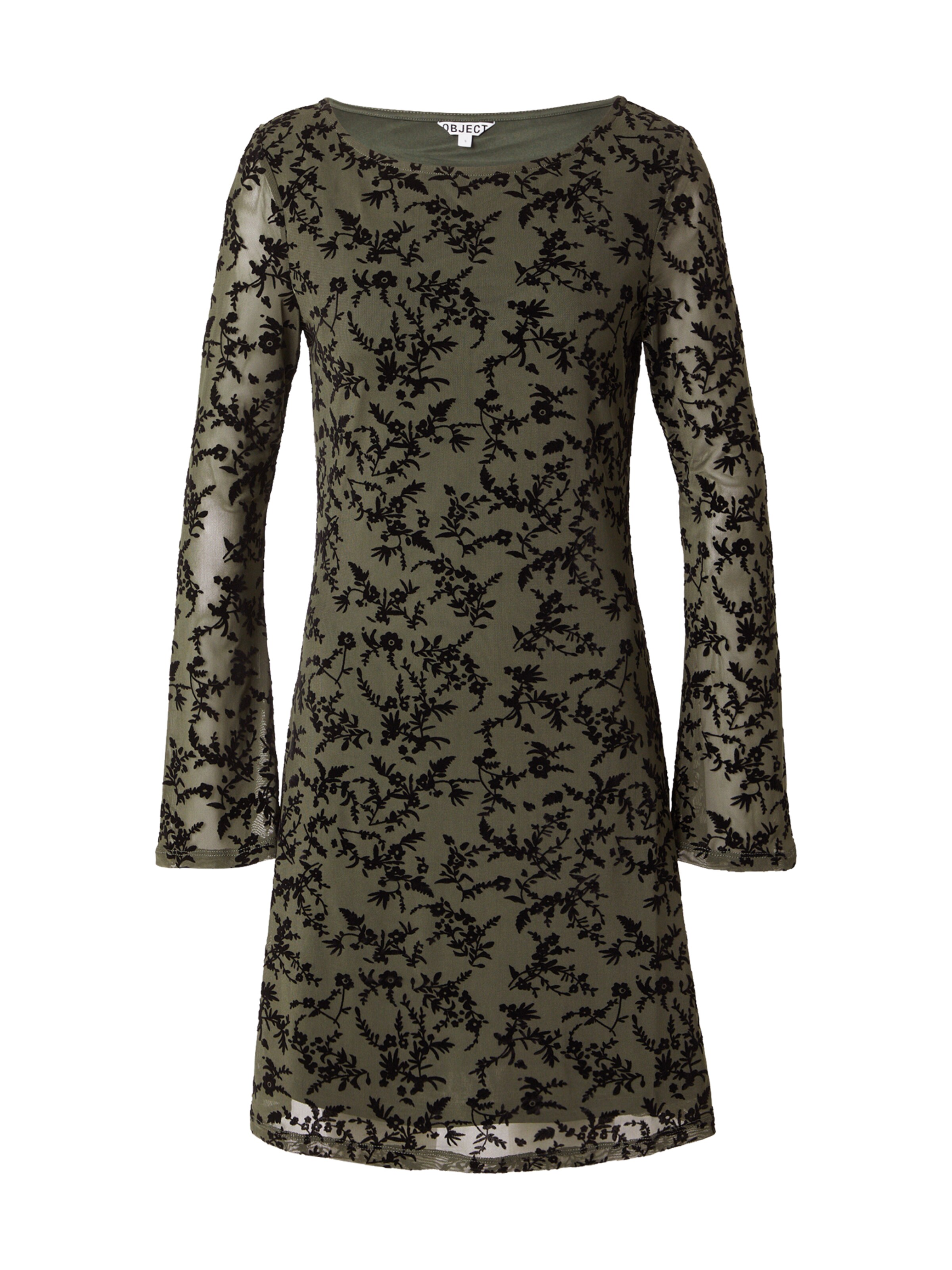 OBJECT Jurk 'OBJAdeline' in Groen: voorkant